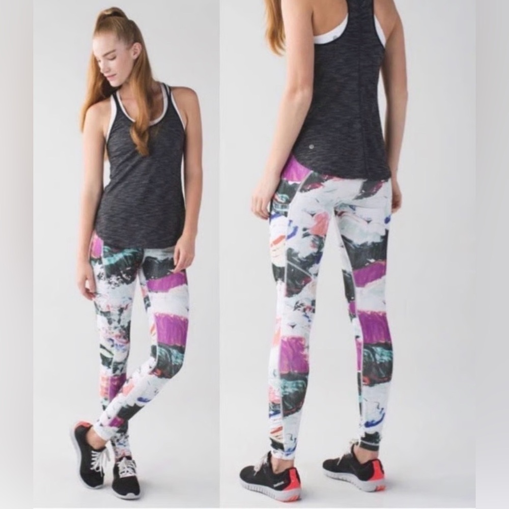 ✨ Lululemon Speed Tight Watercolor Leggings ✨